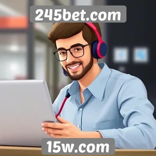 Como funciona o suporte ao cliente no 245bet.com