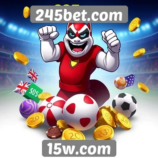 Variedade de jogos disponíveis no 245bet.com